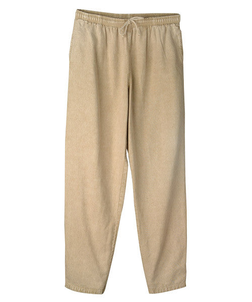 Drawstring Casual Pants | Crinkle Cotton Resort Wear | The Last