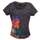 Laurel Burch Mara Artistic Tee