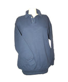 Long Sleeve Polo Canton Fleece Pullover