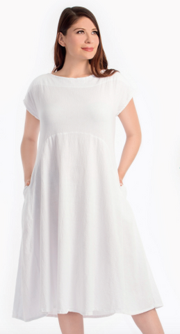 Abejaruco Cotton Dress by Dunes