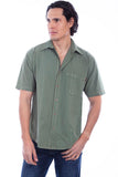Traveler Shirt in Moss