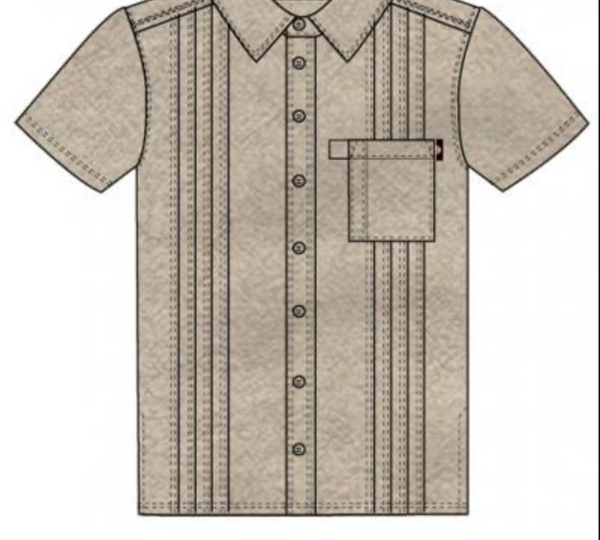 Traveler Shirt in Distressed Stone