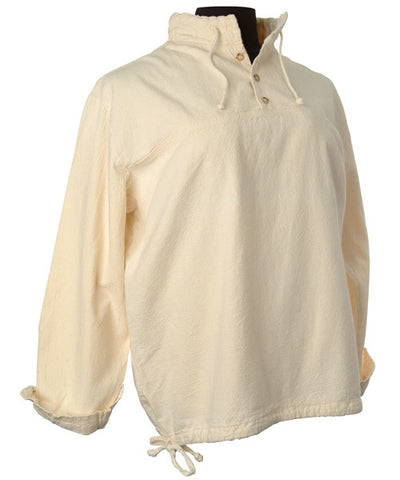 Long-Sleeve 3-Button Pullover